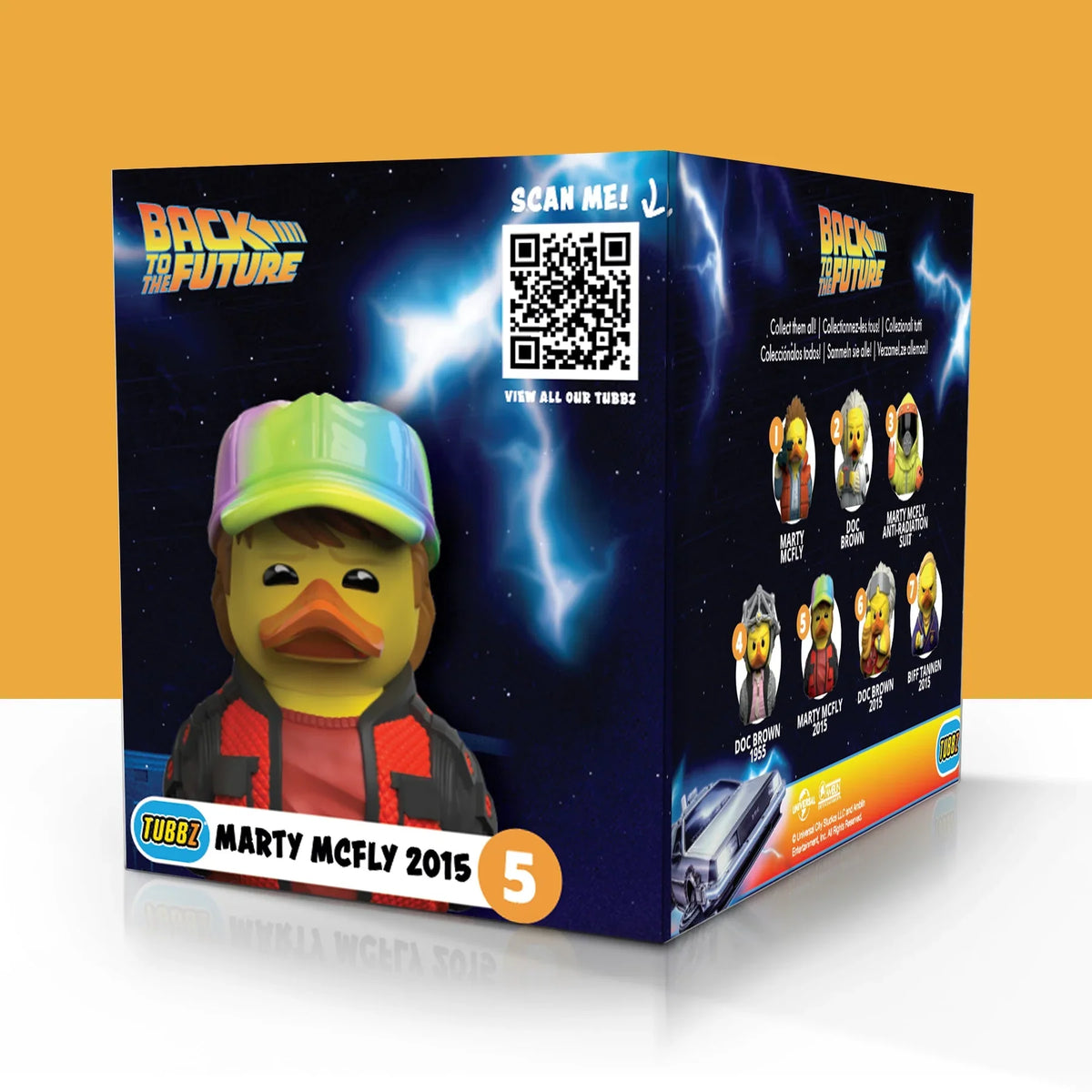 Back to the Future: Marty McFly 2015 TUBBZ (Boxed Edition) TUBBZ Collectible Duck - Tophatter Daily Deals