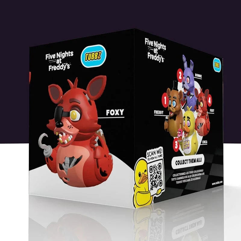 Five Nights At Freddy's: Foxy TUBBZ (Boxed Edition) TUBBZ Collectible Duck - Tophatter Daily Deals