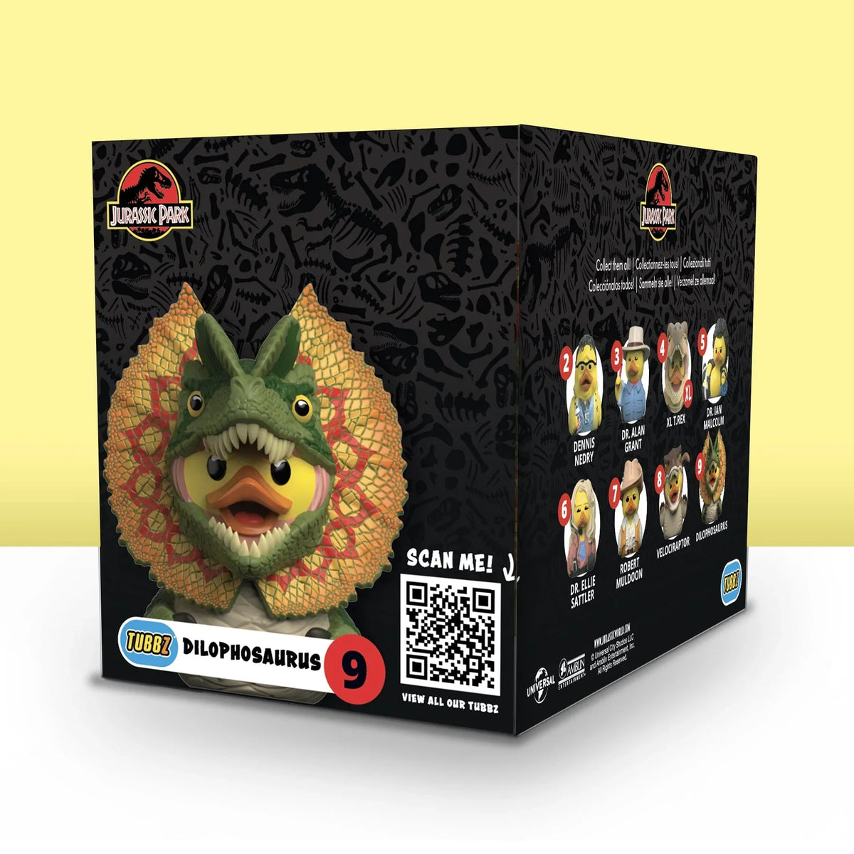 Jurassic Park: Dilophosaurus TUBBZ (Boxed Edition) TUBBZ Collectible Duck - Tophatter Daily Deals