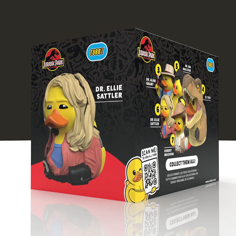 Jurassic Park: Dr. Ellie Sattler TUBBZ (Boxed Edition) TUBBZ Collectible Duck - Tophatter Daily Deals
