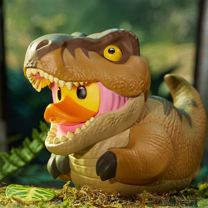 Jurassic Park: T-Rex TUBBZ (Boxed Edition) TUBBZ Collectible Duck - Tophatter Daily Deals
