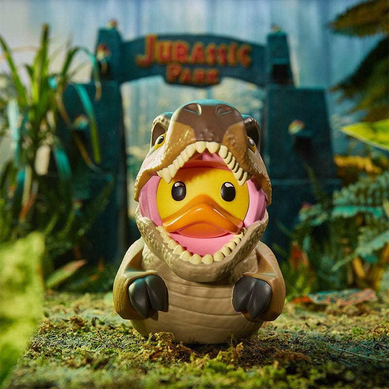 Jurassic Park: T-Rex TUBBZ (Boxed Edition) TUBBZ Collectible Duck - Tophatter Daily Deals
