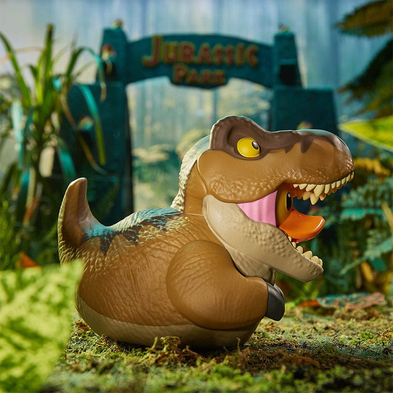 Jurassic Park: T-Rex TUBBZ (Boxed Edition) TUBBZ Collectible Duck - Tophatter Daily Deals