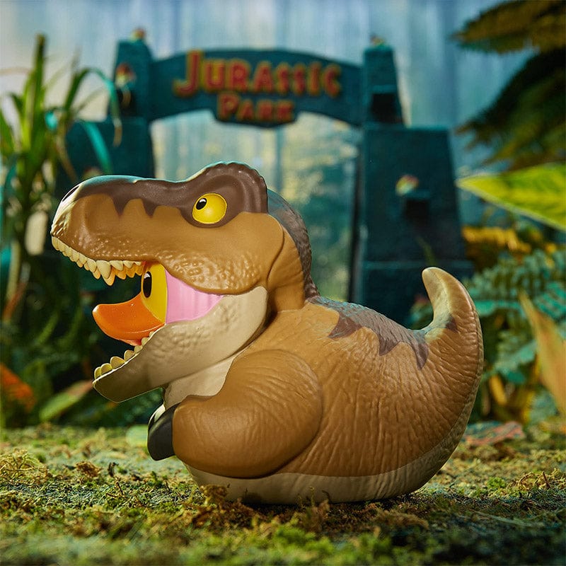 Jurassic Park: T-Rex TUBBZ (Boxed Edition) TUBBZ Collectible Duck - Tophatter Daily Deals
