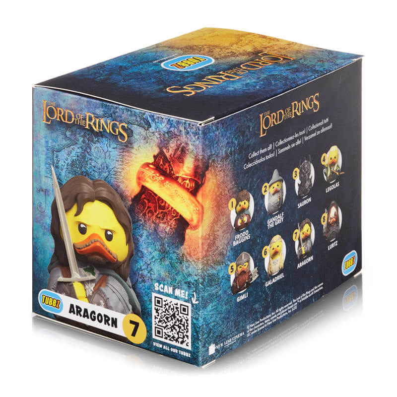 Lord of the Rings: Aragon TUBBZ (Boxed Edition) TUBBZ Collectible Duck - Tophatter Daily Deals