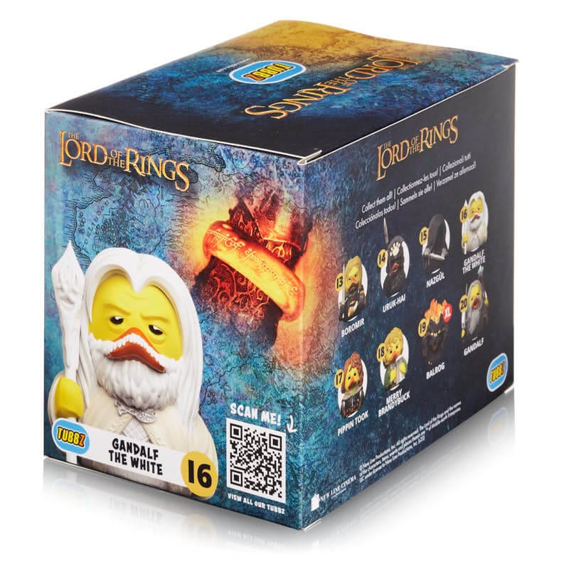 Lord of the Rings: Gandalf the White TUBBZ (Boxed Edition) TUBBZ Collectible Duck - Tophatter Daily Deals