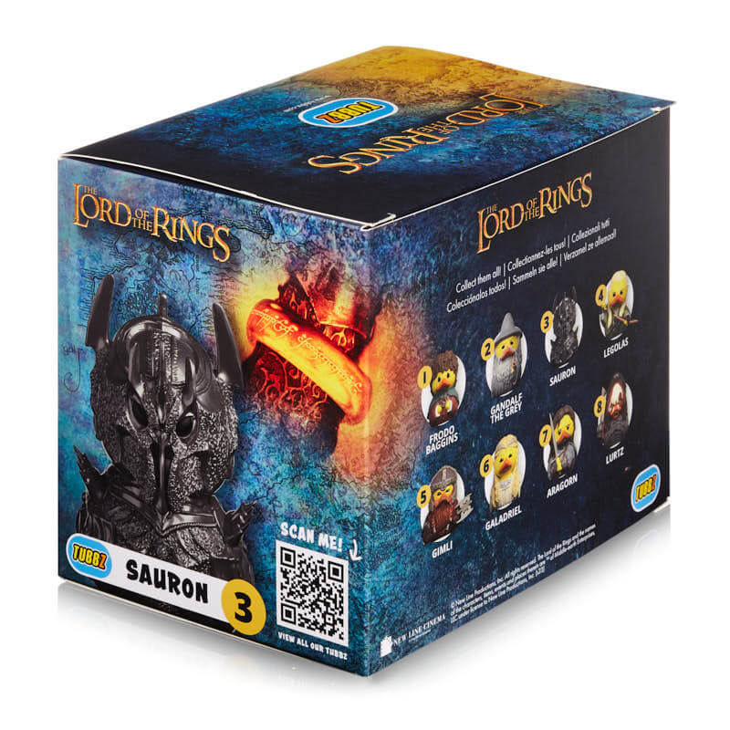 Lord of the Rings: Sauron TUBBZ (Boxed Edition) TUBBZ Collectible Duck - Tophatter Daily Deals