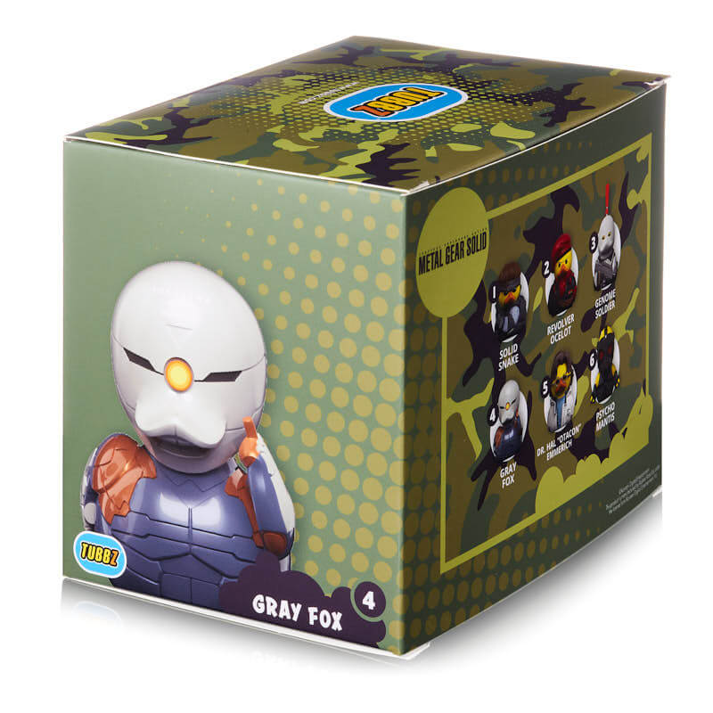 Metal Gear: Solid Gray Fox TUBBZ (Boxed Edition) TUBBZ Collectible Duck - Tophatter Daily Deals