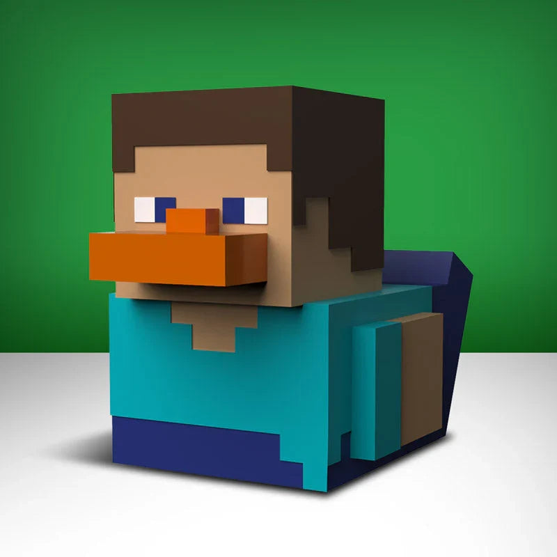 Minecraft: Steve TUBBZ (Boxed Edition) TUBBZ Collectible Duck - Tophatter Daily Deals