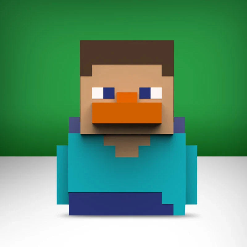 Minecraft: Steve TUBBZ (Boxed Edition) TUBBZ Collectible Duck - Tophatter Daily Deals