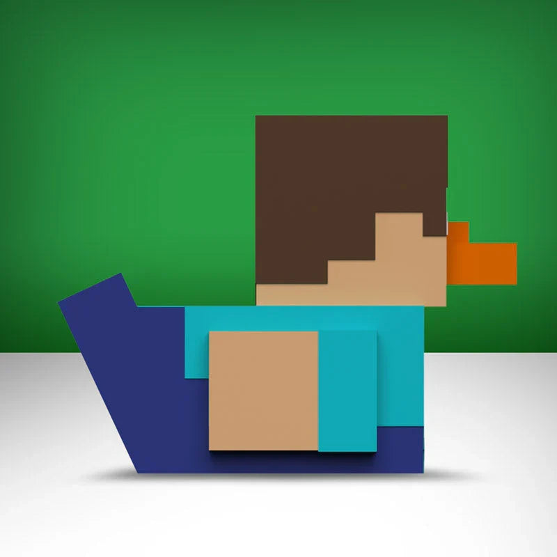 Minecraft: Steve TUBBZ (Boxed Edition) TUBBZ Collectible Duck - Tophatter Daily Deals