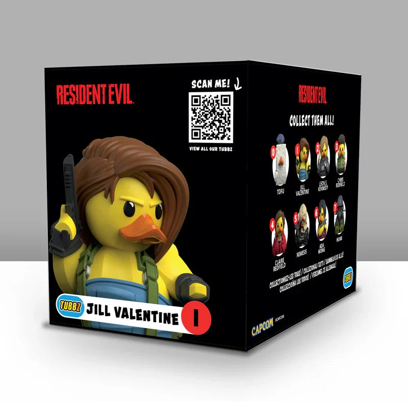 Resident Evil: Jill Valentine TUBBZ (Boxed Edition) TUBBZ Collectible Duck - Tophatter Daily Deals