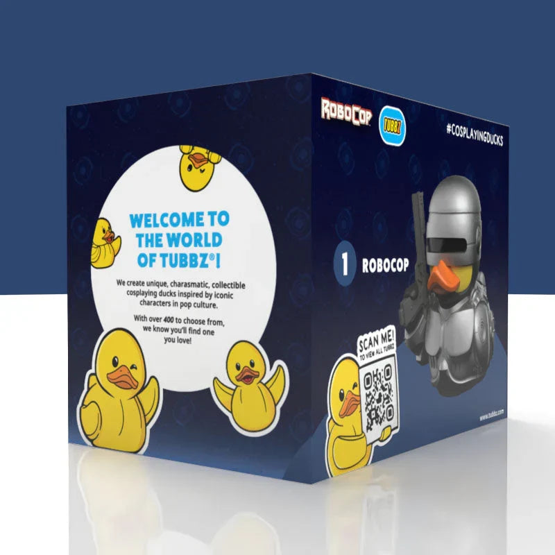 Robocop: Robocop TUBBZ (Boxed Edition) TUBBZ Collectible Duck - Tophatter Daily Deals