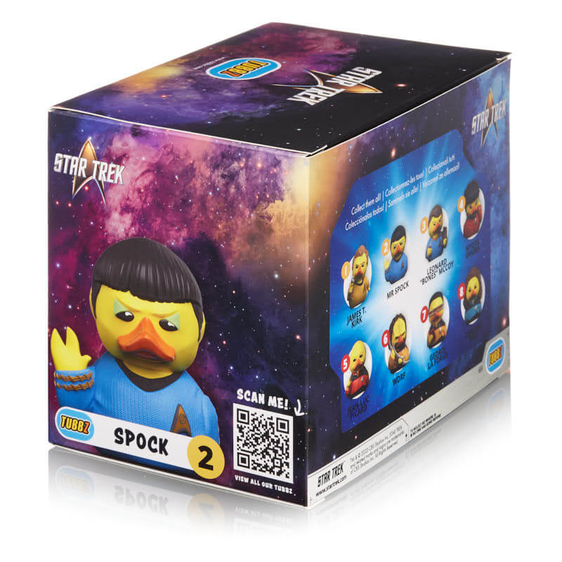 Star Trek: Spock TUBBZ (Boxed Edition) TUBBZ Collectible Duck - Tophatter Daily Deals