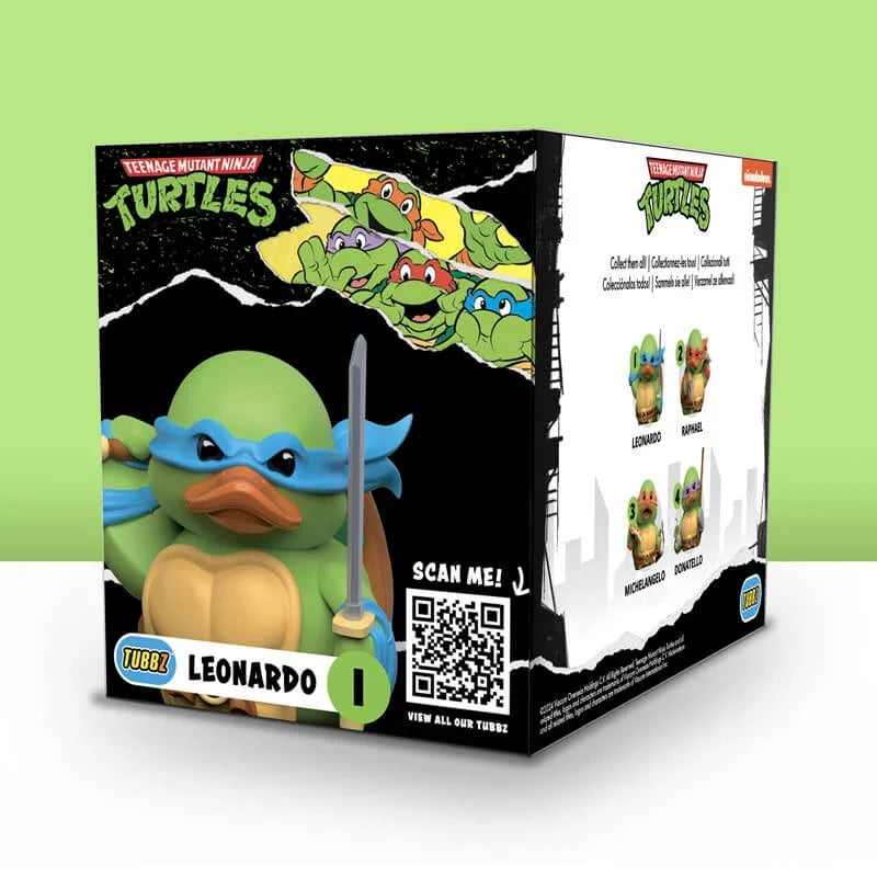 Teenage Mutant Ninja Turtles: Leonardo TUBBZ (Boxed Edition) TUBBZ Collectible Duck - Tophatter Daily Deals