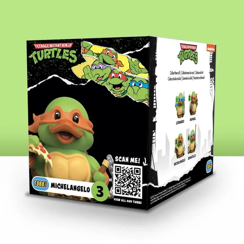 Teenage Mutant Ninja Turtles: Michelangelo TUBBZ (Boxed Edition) TUBBZ Collectible Duck - Tophatter Daily Deals