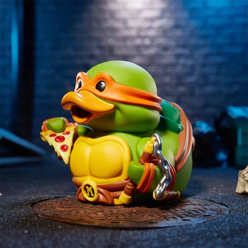 Teenage Mutant Ninja Turtles: Michelangelo TUBBZ (Boxed Edition) TUBBZ Collectible Duck - Tophatter Daily Deals