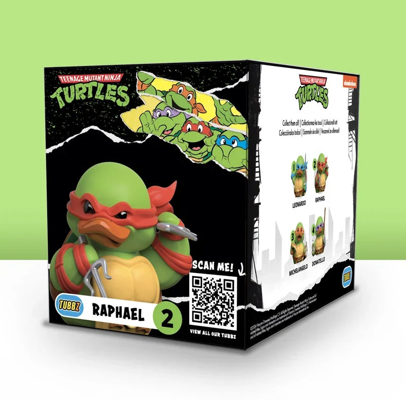 Teenage Mutant Ninja Turtles: Raphael TUBBZ (Boxed Edition) TUBBZ Collectible Duck - Tophatter Daily Deals