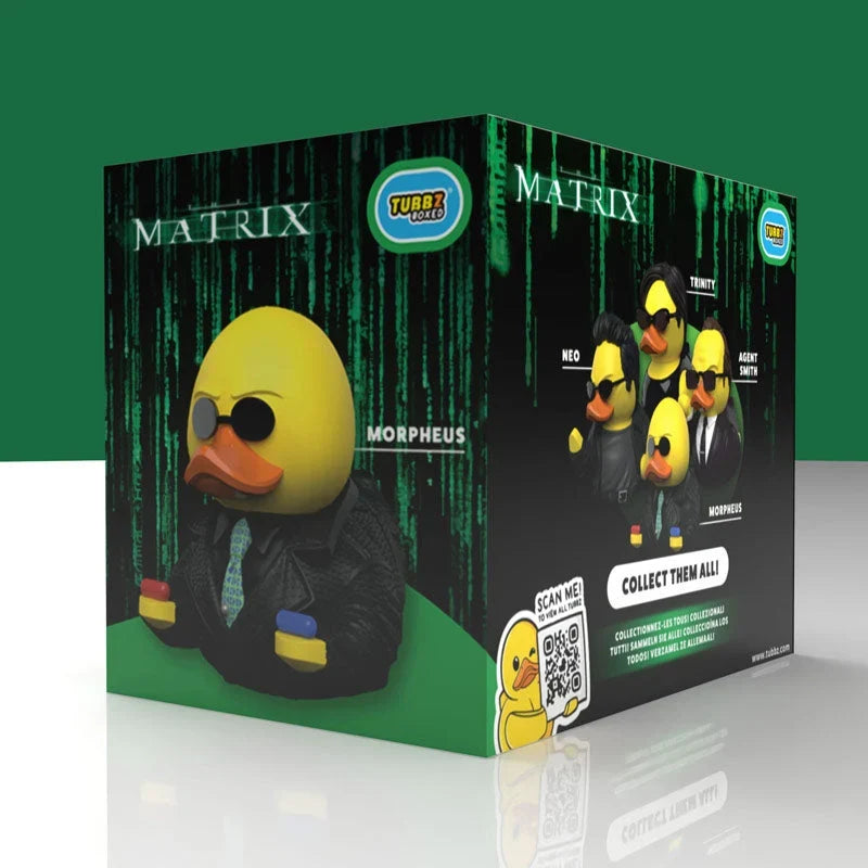 The Matrix: Morpheus TUBBZ (Boxed Edition) TUBBZ Collectible Duck - Tophatter Daily Deals
