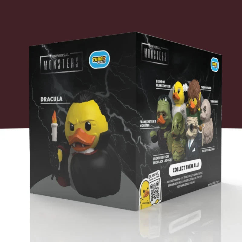 Universal Monsters: Dracula TUBBZ (Boxed Edition) TUBBZ Collectible Duck - Tophatter Daily Deals