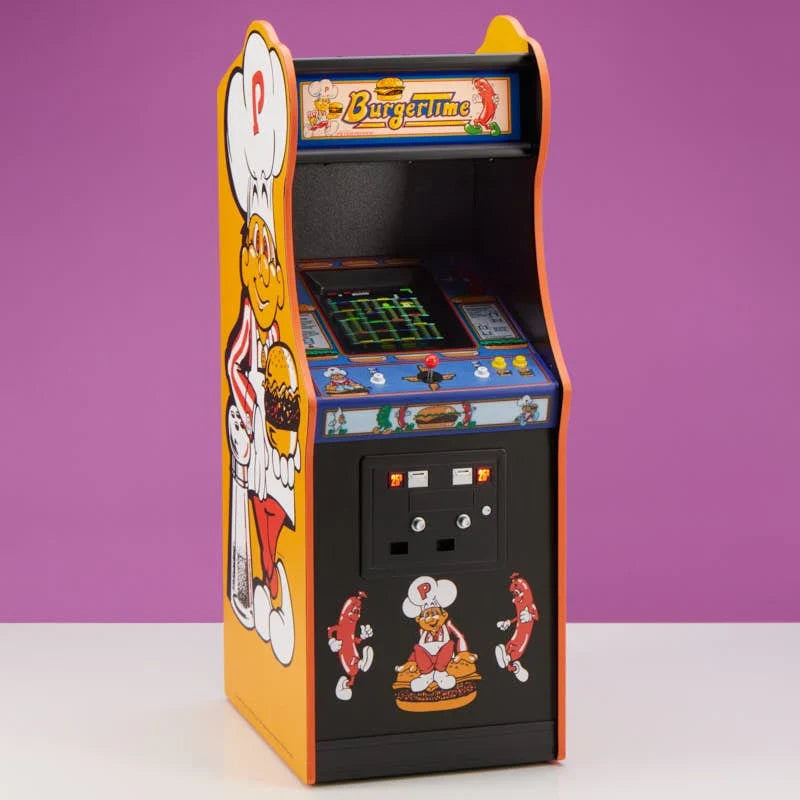 Data East BurgerTime Quarter Size Arcade Cabinet Arcade Machine - Tophatter Daily Deals
