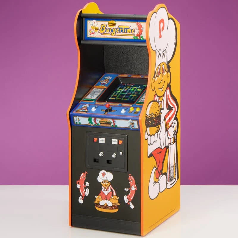 Data East BurgerTime Quarter Size Arcade Cabinet Arcade Machine - Tophatter Daily Deals