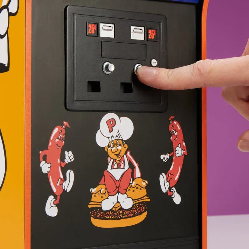 Data East BurgerTime Quarter Size Arcade Cabinet Arcade Machine - Tophatter Daily Deals