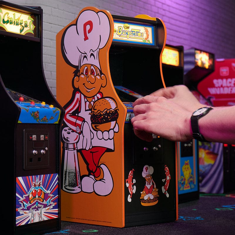 Data East BurgerTime Quarter Size Arcade Cabinet Arcade Machine - Tophatter Daily Deals