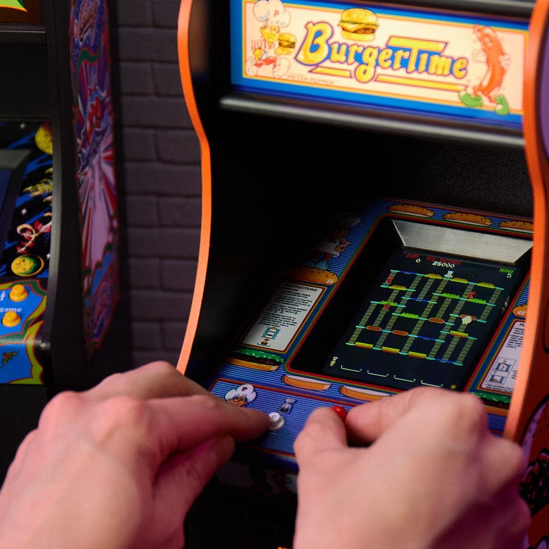 Data East BurgerTime Quarter Size Arcade Cabinet Arcade Machine - Tophatter Daily Deals