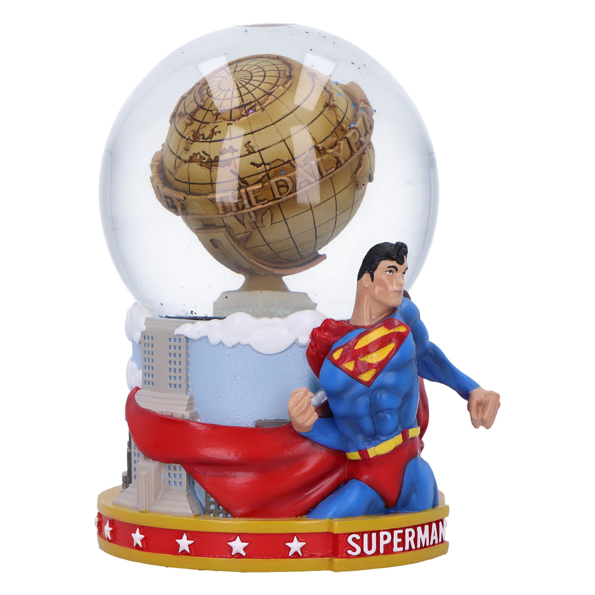 DC – Official The Daily Planet Superman Snow Globe Snow Globe - Tophatter Daily Deals