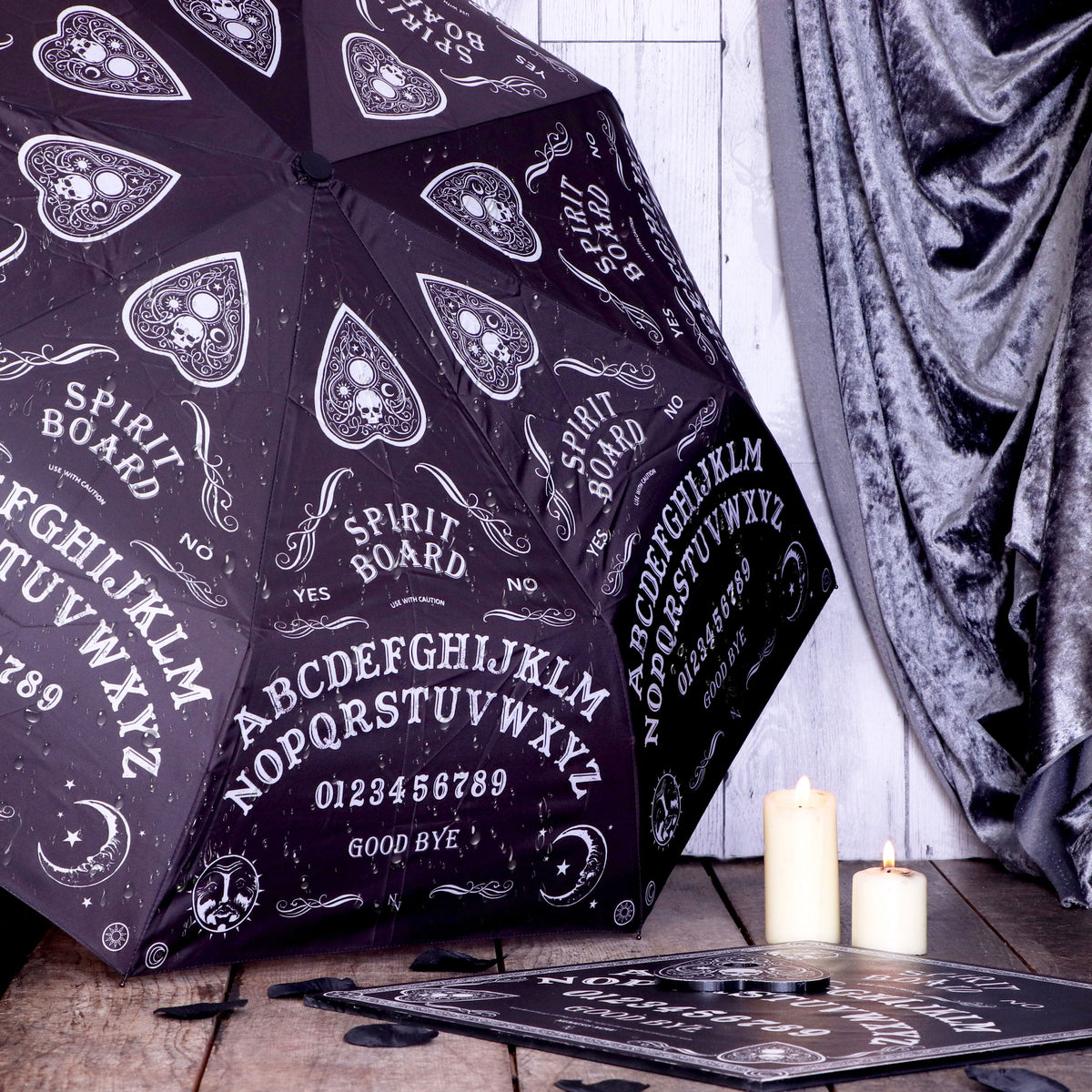 Spirit Board – Official Gothic Umbrella Umbrella - Tophatter Daily Deals