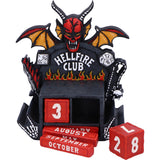 Stranger Things – Official Hellfire Club Perpetual Calendar Clock - Tophatter Daily Deals