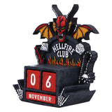Stranger Things – Official Hellfire Club Perpetual Calendar Clock - Tophatter Daily Deals