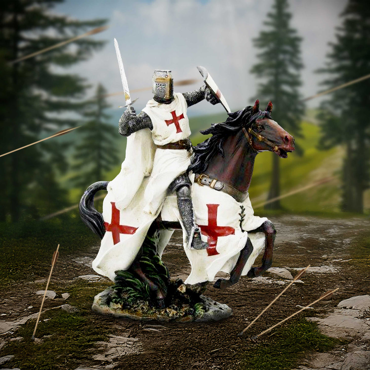 Take to Your Steed – Official Gothic Figurine Collectible Figure - Tophatter Daily Deals