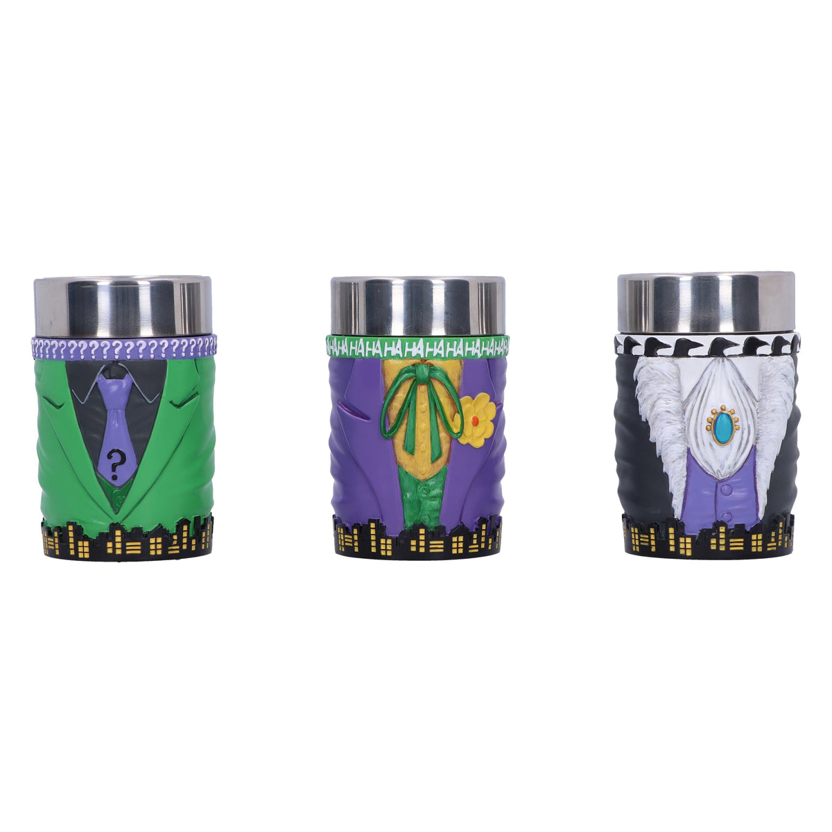 DC – Official Batman Super-Villain Collectible Mini Cup Set Collectible Replica - Tophatter Daily Deals