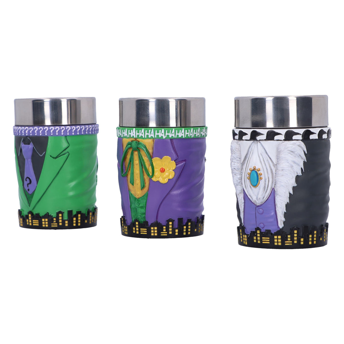 DC – Official Batman Super-Villain Collectible Mini Cup Set Collectible Replica - Tophatter Daily Deals