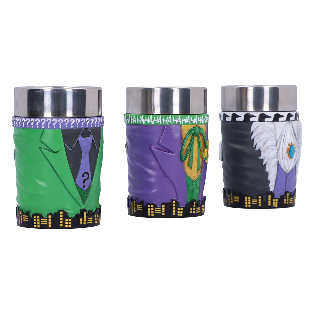 DC – Official Batman Super-Villain Collectible Mini Cup Set Collectible Replica - Tophatter Daily Deals