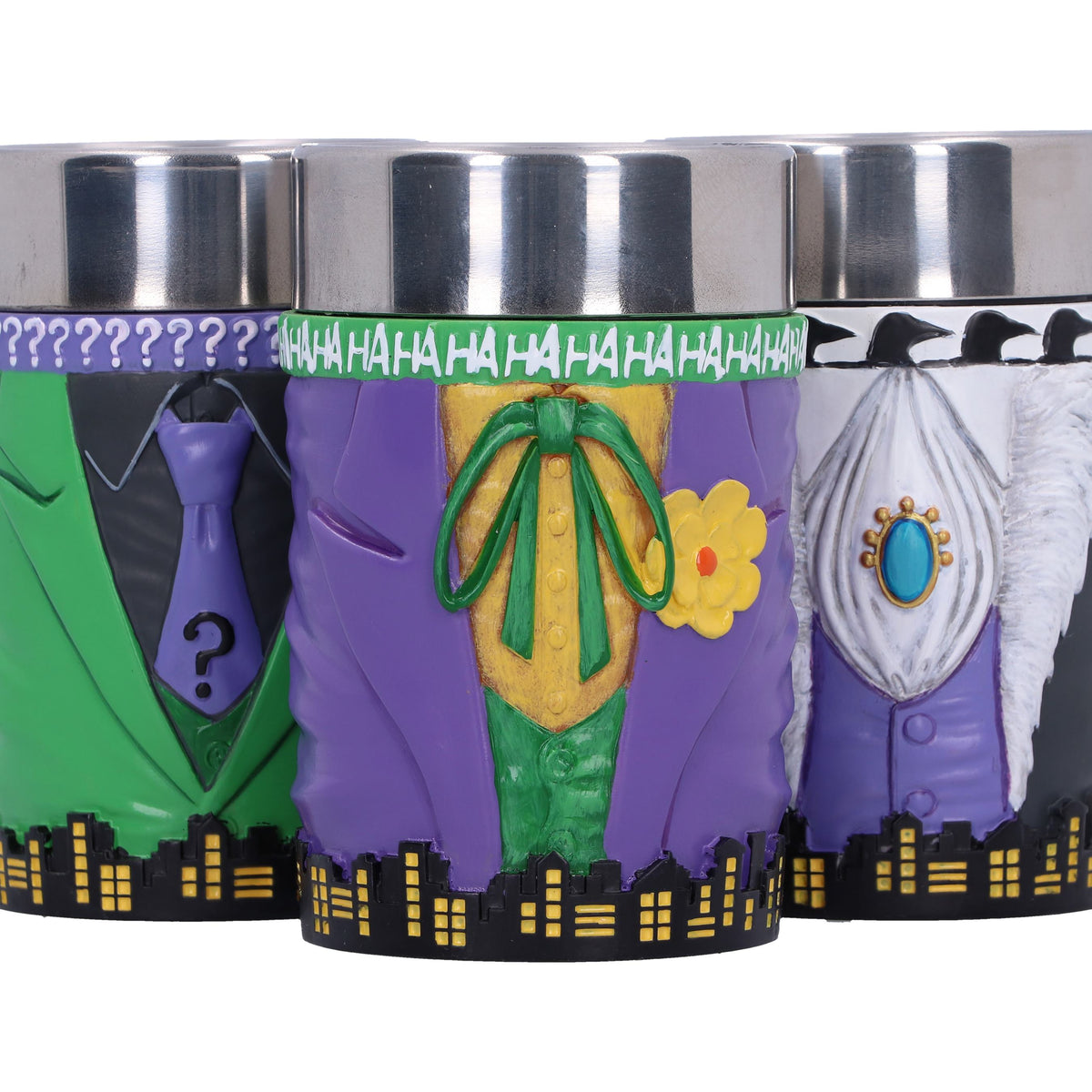 DC – Official Batman Super-Villain Collectible Mini Cup Set Collectible Replica - Tophatter Daily Deals