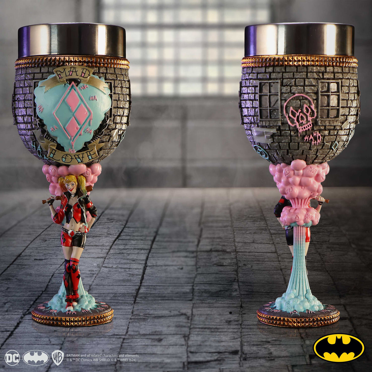 Harley Quinn Goblet Goblet - Tophatter Daily Deals