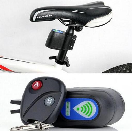 Anti-theft Bike Lock With Wireless Remote Control 0 - Tophatter Daily Deals