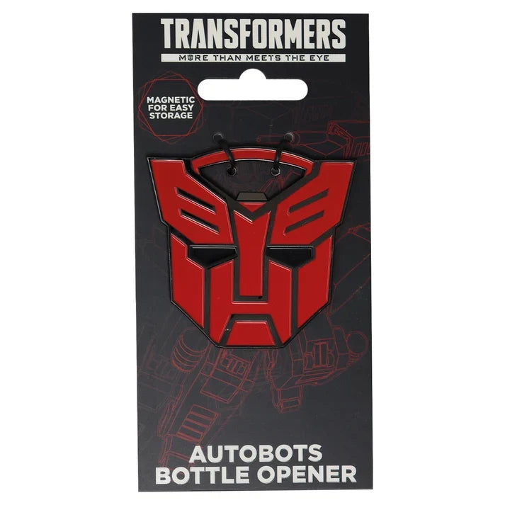 Transformers – Official Autobots Heavy Metal Bottle Opener Bottle Opener - Tophatter Daily Deals