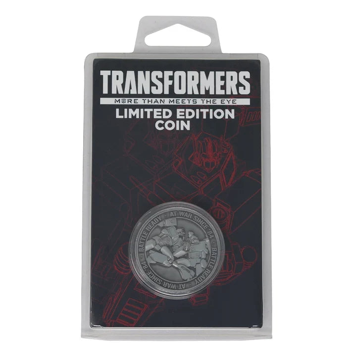 Transformers – Official Limited Edition Collectible Coin Replica Coin - Tophatter Daily Deals