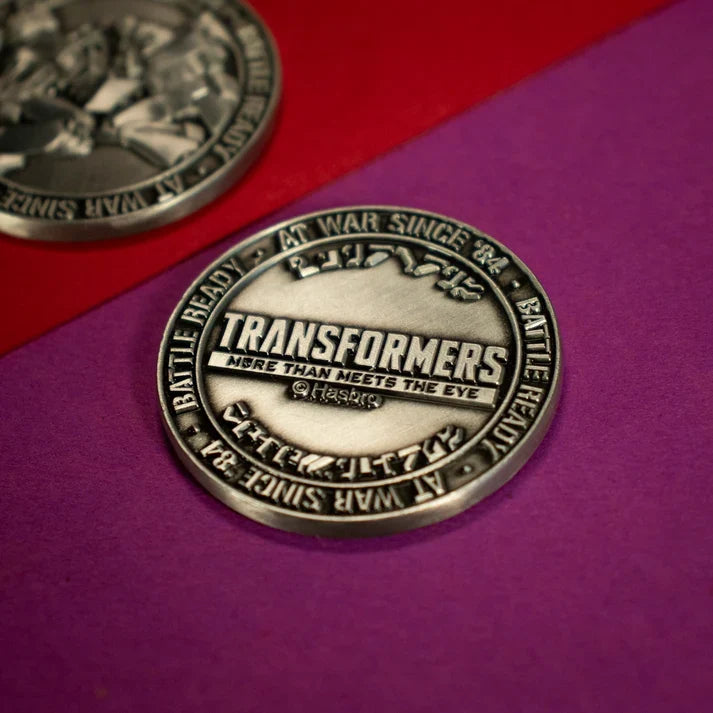 Transformers – Official Limited Edition Collectible Coin Replica Coin - Tophatter Daily Deals