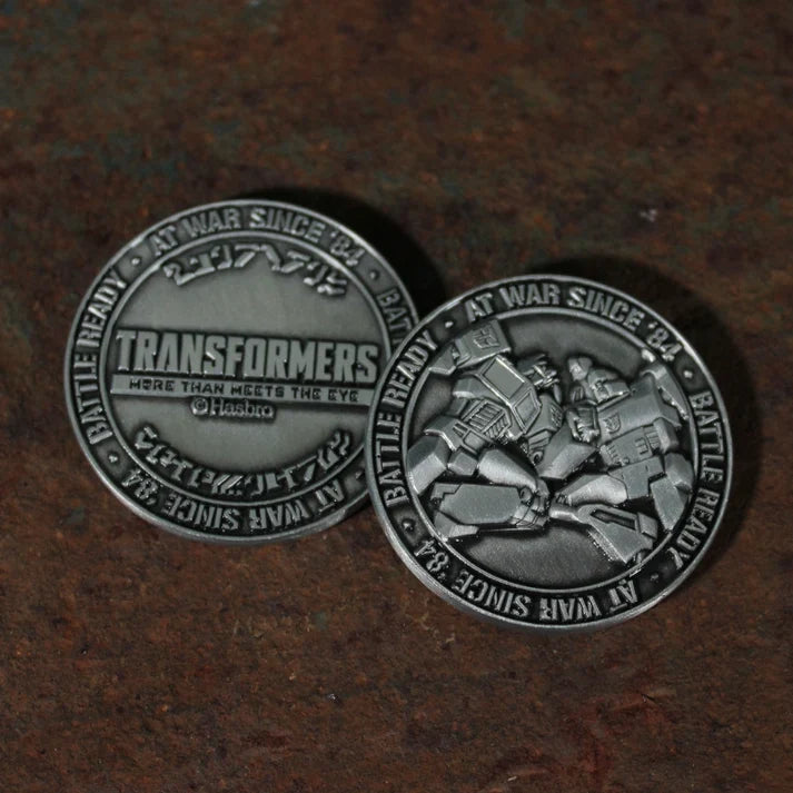 Transformers – Official Limited Edition Collectible Coin Replica Coin - Tophatter Daily Deals