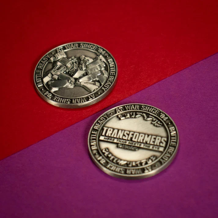 Transformers – Official Limited Edition Collectible Coin Replica Coin - Tophatter Daily Deals
