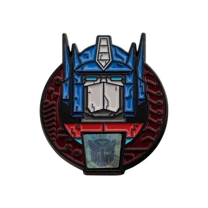 Transformers – Official 40th Anniversary Twin Set of Pin Badges Pin Set - Tophatter Daily Deals