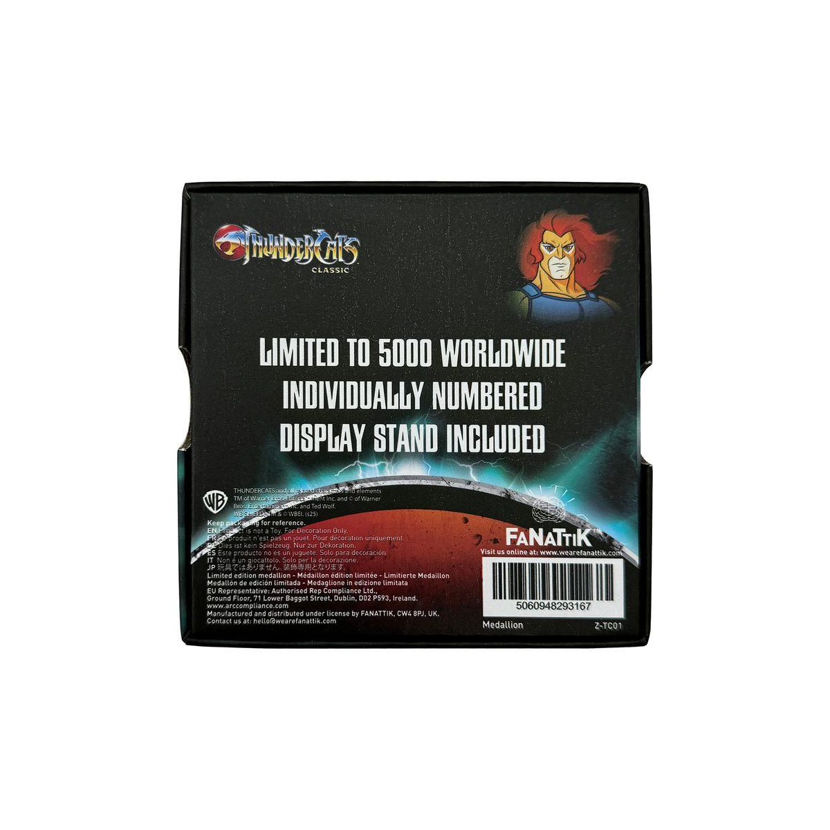ThunderCats – Official Limited Edition Logo Medallion Replica Coin - Tophatter Daily Deals