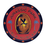Jurassic Park – Official Printed Metal Drinks Coasters Coaster - Tophatter Daily Deals