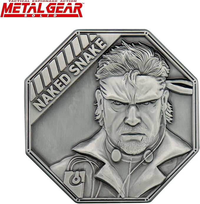 Metal Gear Solid Delta – Official Limited Edition Naked Snake Collectible Coin Replica Coin - Tophatter Daily Deals