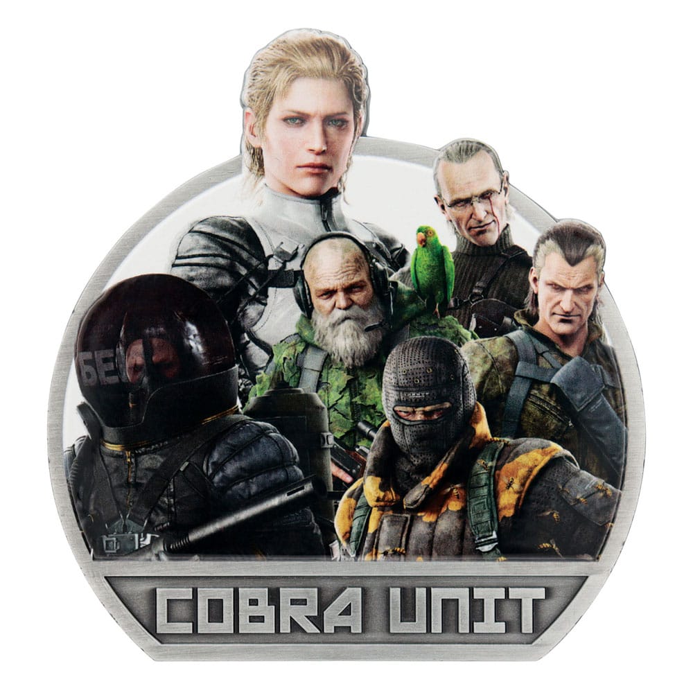 Metal Gear Solid Delta – Official Limited Edition Cobra Unit Medallion Replica Coin - Tophatter Daily Deals